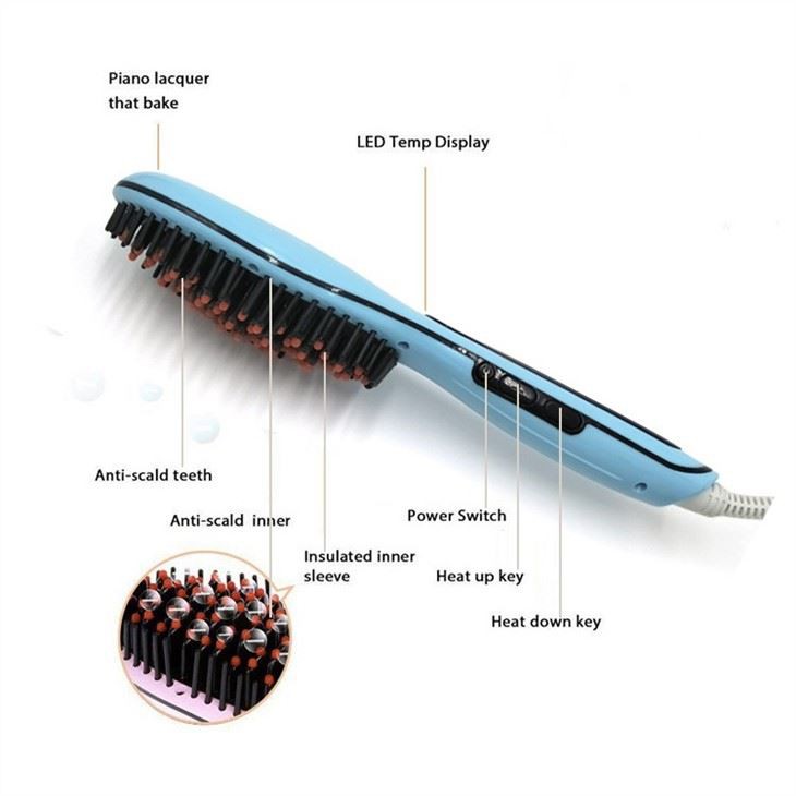 Hair Dryer Straightener Brush Curler Comb