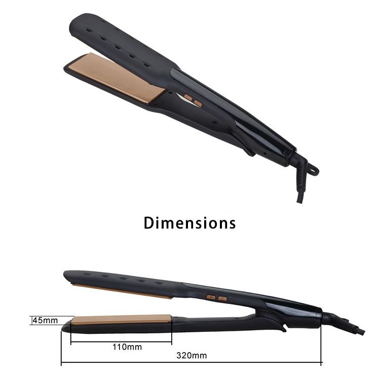 Wider Plate Wet and Dry Straightener