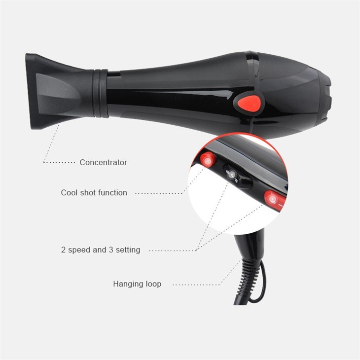 Low Noise Hair Dryer