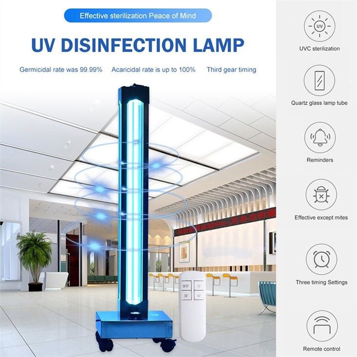Movable UV Light Sterilizer