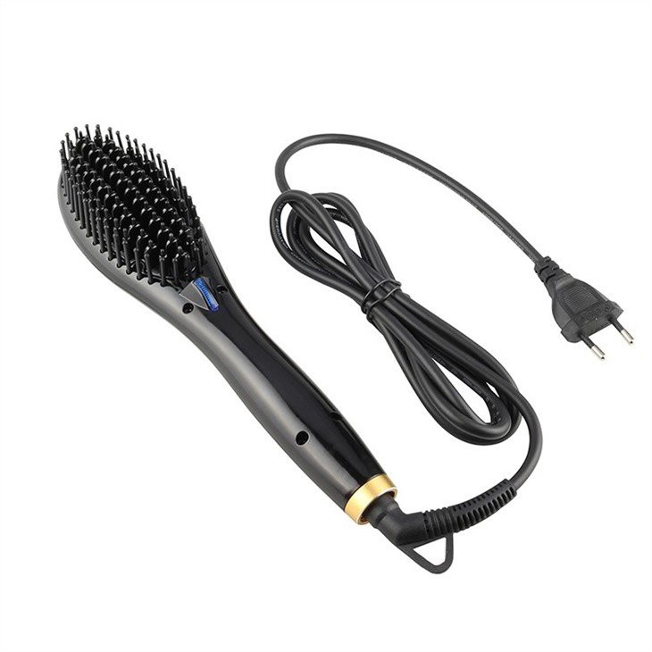 Hot Air Electric Hair Straightener Brush