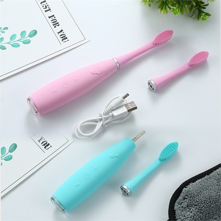 Childrens/kids silicone toothbrush